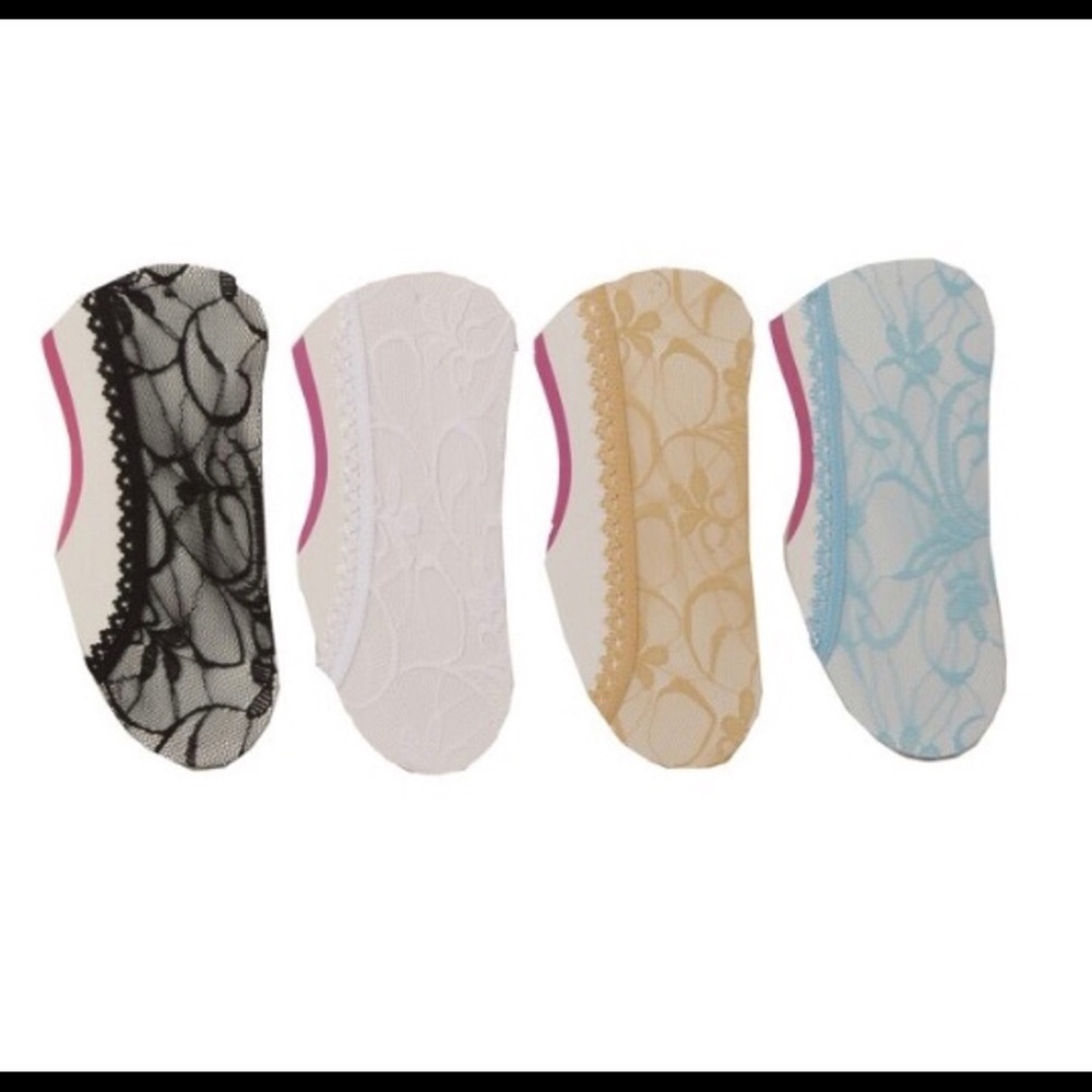 Lace Toe Socks - Picture 2 of 2